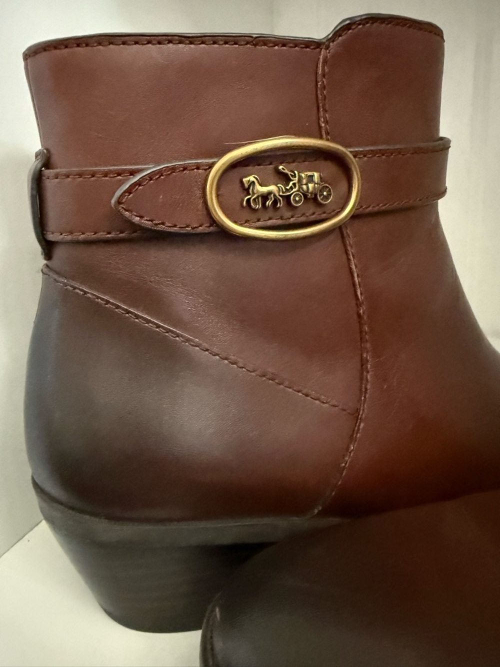 Coach Dylan Walnut Booties - Picture 4 of 16